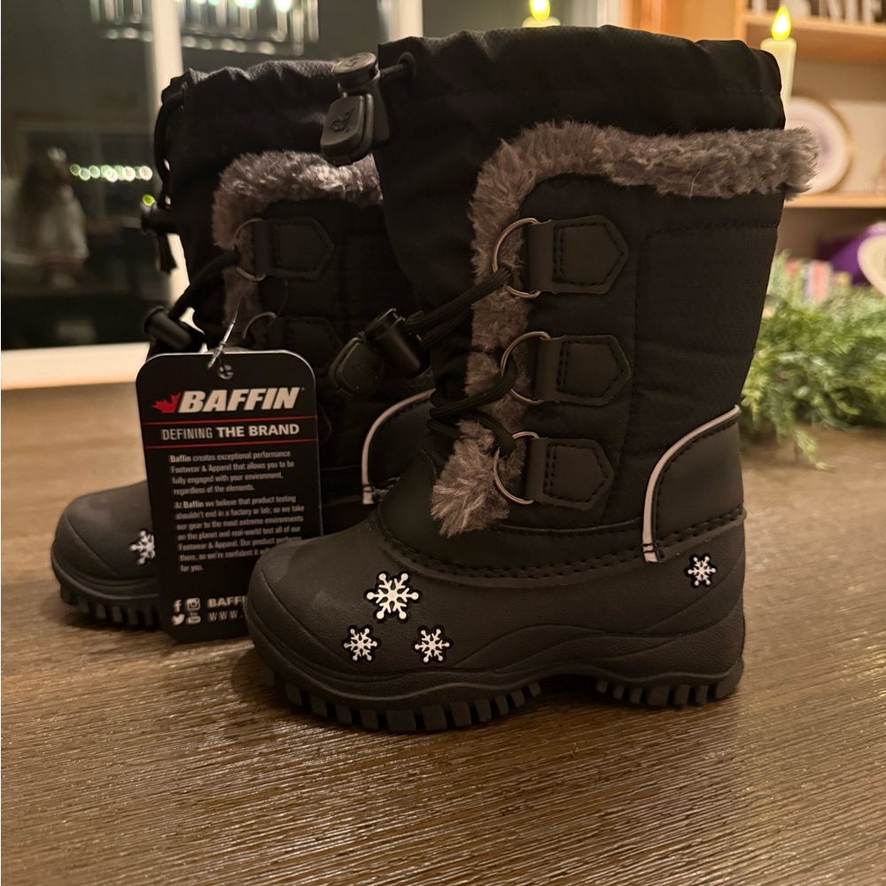 Baffin Ellie Kids Boots Snowflake Series